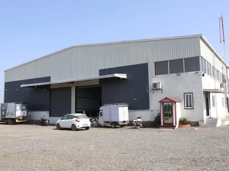 Snack manufacturing factory building in Udaipur